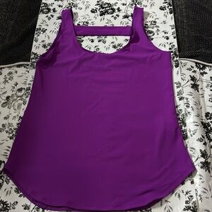 Purple Fabletics tank top, size XS
